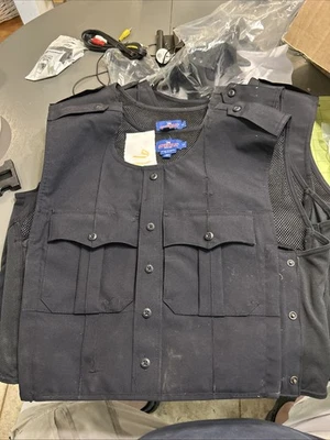 Spiewak SCRPP93 LARGE Professional Poly Men's Vest Carrier Uniform SPRUCE GREEN - Image 1 of 4