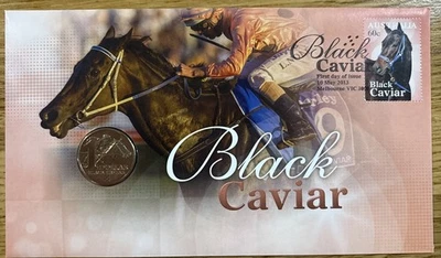 PNC Australia 2013 Black Caviar RAM $1 Commemorative Coin - image 1 of 3