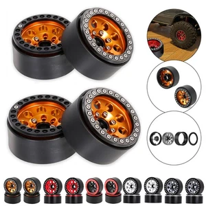 4Pcs Metal 1.9" Wheel Rim for 1/10 TRX4 Axial SCX10 90046 AXI03007 RedCat Gen8 - Picture 1 of 20