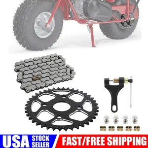 420 Chain 90/42Link + Rear Chain Sprocket 40T 40mm Kit CNC for CT200U BT200X - Bild 1 von 8