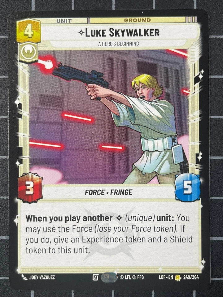 Star Wars Unlimited - Luke Skywalker 249 - Image 1 of 1
