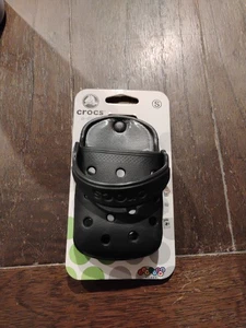 Crocs-O-Dial Black Small Cell Phone Case Holder Belt Clip & Strap Croc New E11 - Picture 1 of 3