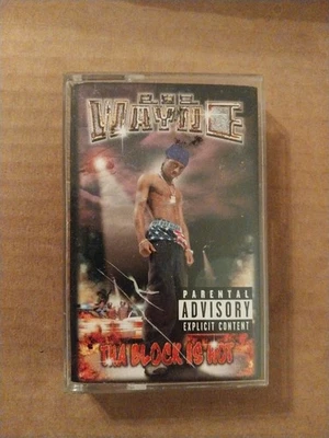 1999 Lil Wayne “Tha Block Is Hot” Cassette Cash Money Records Case Is Cracked - Image 1 of 4