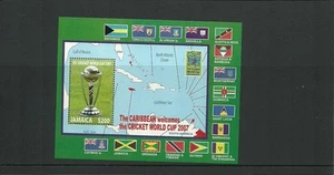 JAMAIKA SGMS1134 ICC CRICKET WELTMEISTERSCHAFT MINISHEET POSTFRISCH - Bild 1 von 1