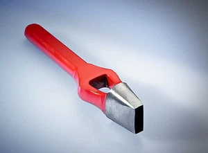 Locheisen eckig 38 x 8 mm  geschmiedet  Henkellocheisen Profi Lochwerkzeug - Bild 1 von 1