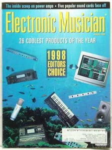 ELECTRONIC MUSICIAN MAGAZINE 26 COOLEST PRODUCTS POWER AMPS SOUND CARDS RARE '98 - Picture 1 of 1
