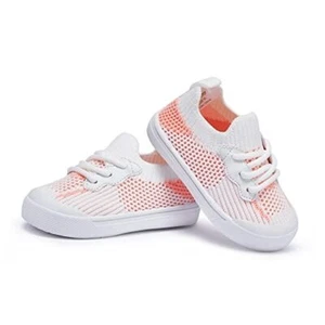Baby Sneakers Girls Boys Lightweight Breathable 2-2.5 years Toddler 7-pink-2 - Picture 1 of 5