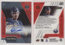 2020-21 Upper Deck Synergy Portrait Red /99 Dylan Cozens #A-DC Rookie Auto RC