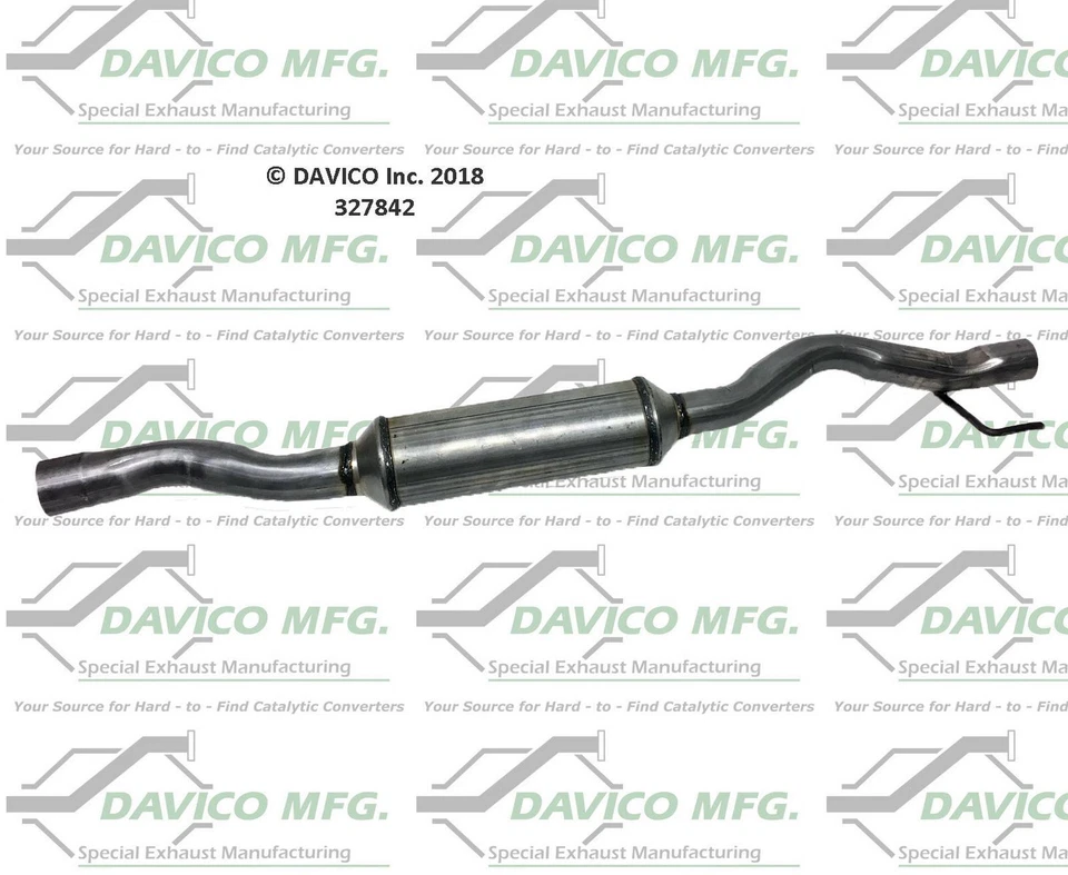Exhaust Resonator Pipe Fits 2014 Nissan Rogue Select - Imagem 1 de 3