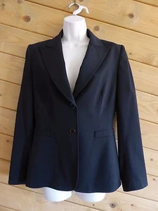 TAHARI Arthur S Levine 4 Schwarz Business Büro Karriere Struktur Blazer Anzug Top - Bild 1 von 9