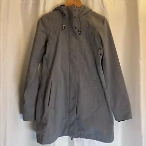 Impermeabile donna Ilse Jacobsen Hornbaek lunghezza media full zip taglia 34 UK 8 US grigio - Foto 1 di 10