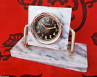 Vintage Rare USSR Soviet Table Clock Watch 1950s CHELYABINSK MOLNIYA service
