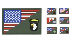 Parche moral 3D PVC D Day, Overlord, Normandía. Flag, 101, 82.Airborne, Segunda Guerra Mundial - Imagen 1 de 10