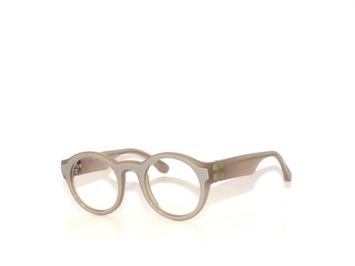 Occhiali da vista Mykita *Maison Margiela* MMDUAL001 47 D5 beige marrone