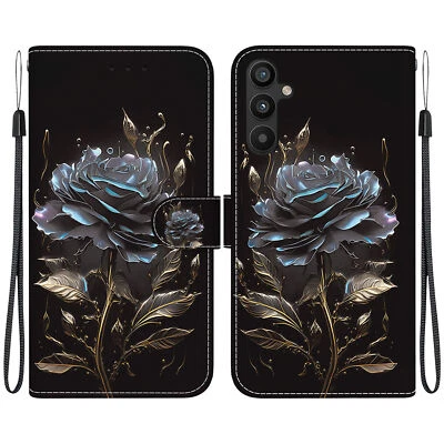 Flip Flower Wallet Phone Case For Xiaomi Redmi POCO Motorola Nokia Oneplus 1+ - Image 1 of 4
