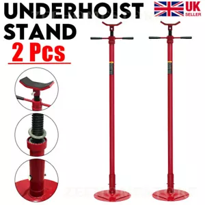 2Pcs 750kg Garage Vertical Transmission Gearbox Jack Engine Hoist Support Stand - Picture 1 of 15