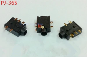 10Pcs 3.5mm Female Audio Connector 5 Pin SMT SMD Stereo Headphone Jack PJ-365 - Picture 1 of 1
