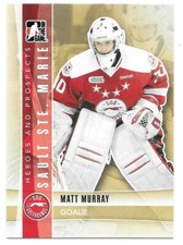 2011-12 Matt Murray ITG In The Game Heroes & Prospects Rookie - Penguins