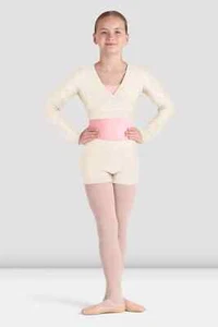 BLOCH CHILDRENS KNITTED WRAP TOP (CZ5259) - Picture 1 of 6