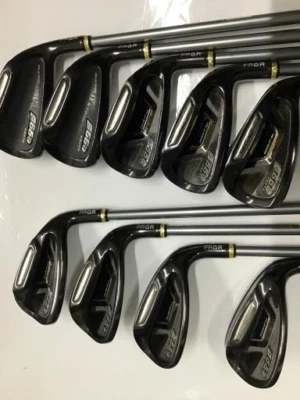 2016 PRGR super egg 5~SW 9pc Original Carbon R-flex M37 Iron Set Golf Club J502 - Image 1 of 4