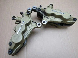Kawasaki ZX-12R Ninja 2002 front brake calipers pair TOKICO (14188) - Picture 1 of 11