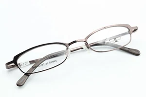 GEORGE TOWN by Eye Q GTN725 BRN Brown 46-18-135 Eyeglass Frames Flex Hinges E126 - Picture 1 of 12