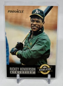 1993 Pinnacle Rickey Henderson #308 Hometown Heroes