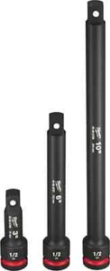 Milwaukee 49-66-6715 3PC SHOCKWAVE Impact Duty™ 1/2"Drive Extension Set - Bild 1 von 2