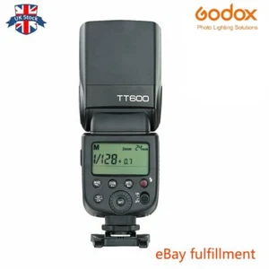 UK Godox TT600 2.4G HSS Bezprzewodowa lampa błyskowa Speedlite do aparatu Canon Nikon - Zdjęcie 1 z 9