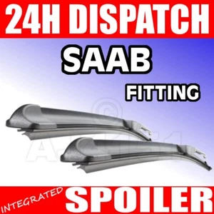 Flat FX Wiper Blades Saab 9-3 cabriolet 03+ 23/23" - Picture 1 of 1