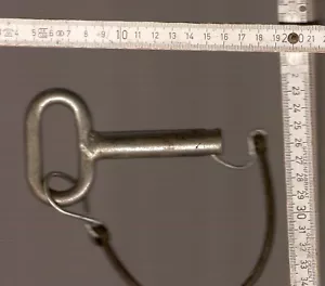 LKW Zugmaul Bolzen m Sicherung f Traktor. Anhänger Durchmesser ca. 11,5cm lang - Bild 1 von 1