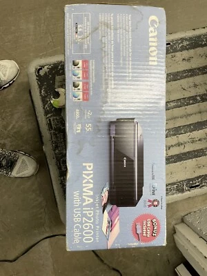 Canon Pixma iP2600 Inkjet Photo Printer Brand New In Sealed Box - Image 1 of 2