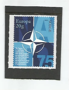 Noruega 75 años OTAN sin fijasellos - Imagen 1 de 1