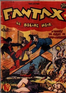 Fantax n°35 Le bolide noir. Par CHOTT. 1949. Récit complet. - Foto 1 di 1