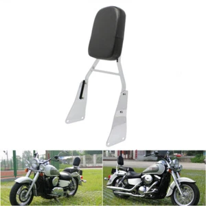 Solid Rear Passenger Backrest Sissy Bar For Kawasaki Vulcan 1500 VN1500 Classic - Picture 1 of 10