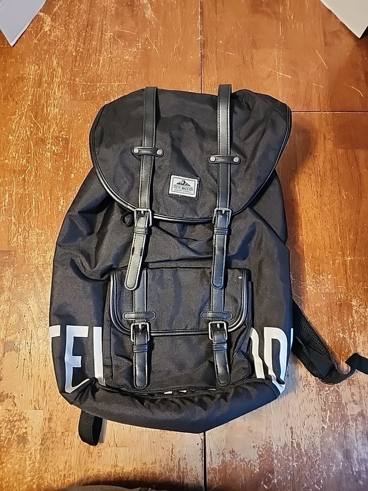 Steve Madden Backpack/ Laptop Bag Black And White  - Image 1 of 4