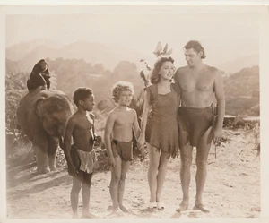 TARZANS SECRET TREASURE ORIGINAL STUDIO PHOTOGRAPH JOHNNY WEISSMULLER 1941 RARE - Picture 1 of 2