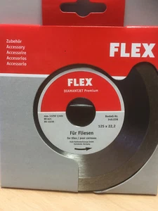 Flex Diamanttrennscheibe Premium Fliese Ø125, 349038 - Bild 1 von 1
