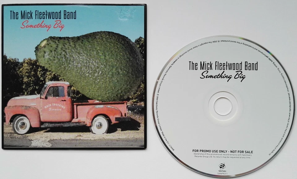 MICK FLEETWOOD BAND Something Big CD PROMO Mac Clapton Beatles Stevie Nicks ACDC - Bild 1 von 3