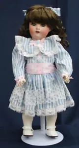 Antique German 18" Alt Beck Gottschalck ABG 1362 Sweet Nell Bisque Head Doll - Picture 1 of 23
