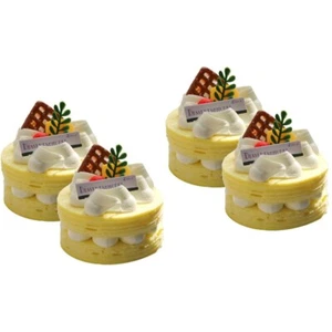 2pcs Small Decorative False Cake Ornament Fake Cake Decoration Fake Dessert - Zdjęcie 1 z 12