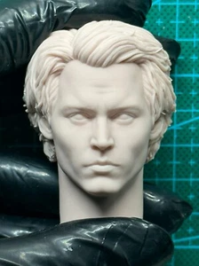 1/6 scale High Detail Unpainted Johnny Depp Head Sculpt for 12'' Action Figure - Bild 1 von 4