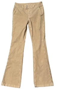Y2k American Eagle Corduroy Stretch Wide Flare Leg Pants Womens 6 30x32 - Picture 1 of 9