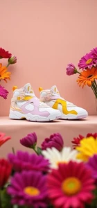 Air Jordan 8 Retro Light Arctic Punch Hi Tops Kid Size 5.5/ 7 Womens EUC - Picture 1 of 16