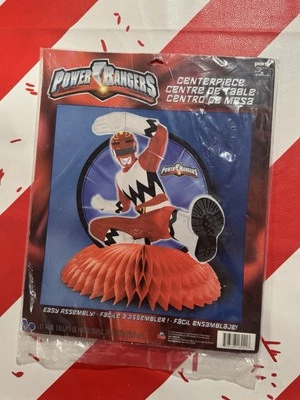 NEW Sealed 1995 Red Power Ranger Party Decor Vintage - Image 1 of 2