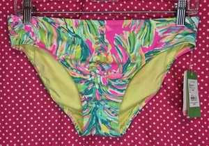 NWT Lilly Pulitzer Blossom Bikini Bottom Tropical Sz 2 - Picture 1 of 6