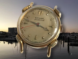 Vintage Watch GOTHAM Mechanical Windup. Working, Art Deco era - Picture 1 of 19