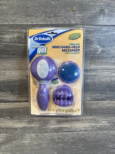 DrScholls OMNI-GEL Mini Handheld Massager Model DR5589C NIP with Attachments - Picture 1 of 15