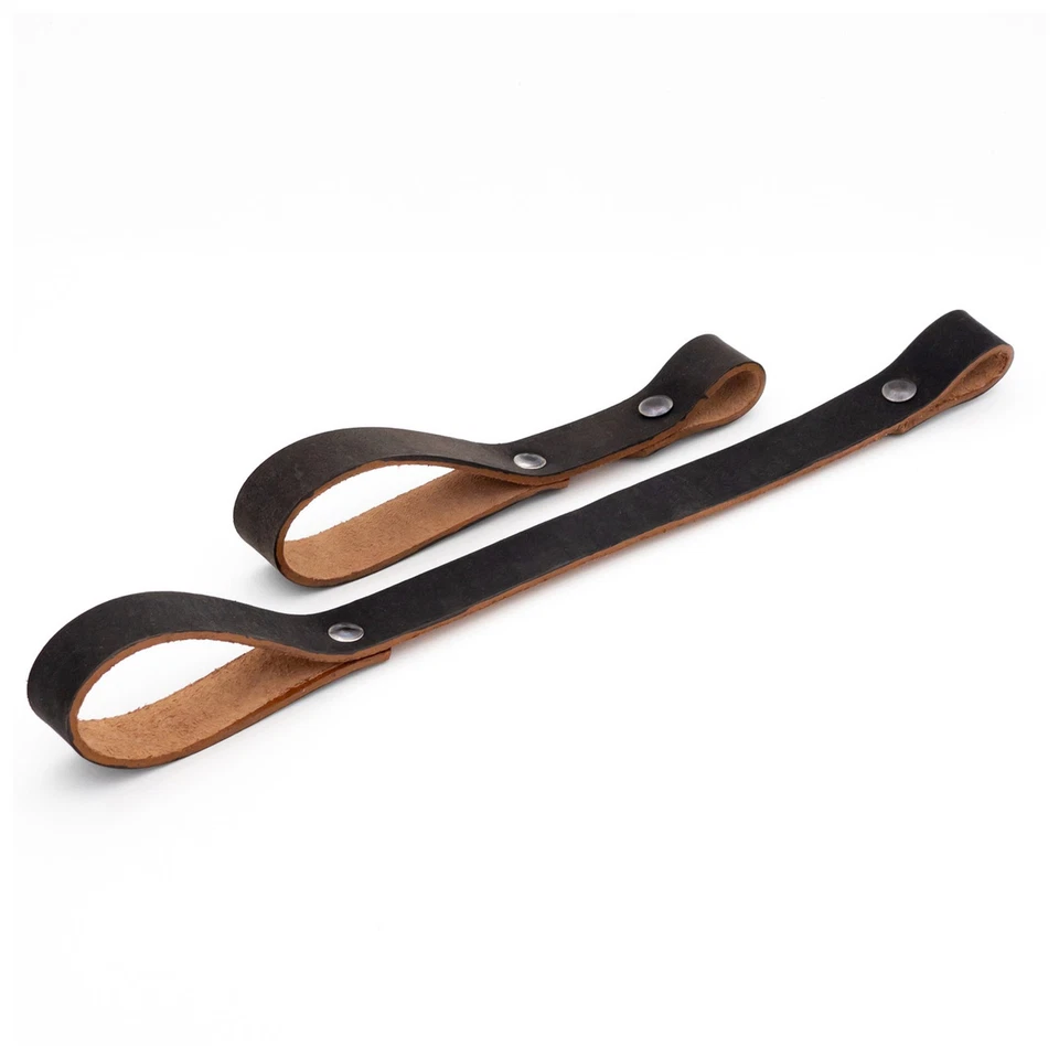 Soporte Cinturón Rana Sable Calvario Decorado, Juego de 2 Piezas Cuero Genuino - 9 Colores Foto 1 de 4