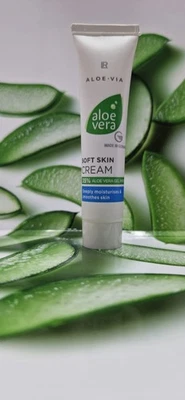 LR Aloe Via Soft Skin Cream 15ml NEU Gut Für Die Haut - Bild 1 von 4